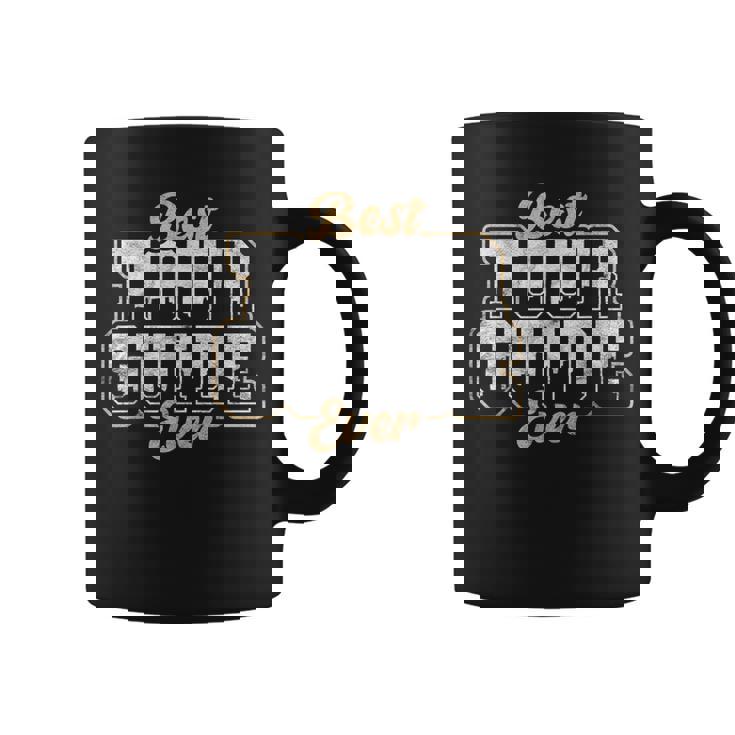 ツアーガイド ツアーコンダクター Best Tour Guide Ever コーヒーマグ