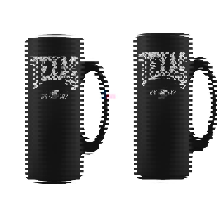 テキサスtシャツ レディース メンズ キッズ テキサス州旗 アンティーク調 長袖tシャツ コーヒーマグ