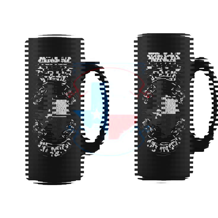 テキサスのピーカンギャップが電話していて、私は行かなければなりません コーヒーマグ