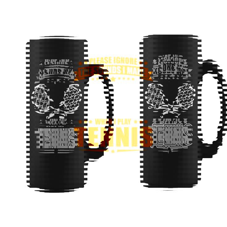 テニスノイズ-面白いテニスシャツ コーヒーマグ