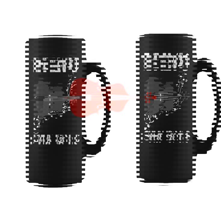 テンポは私が言うとおり コーヒーマグ