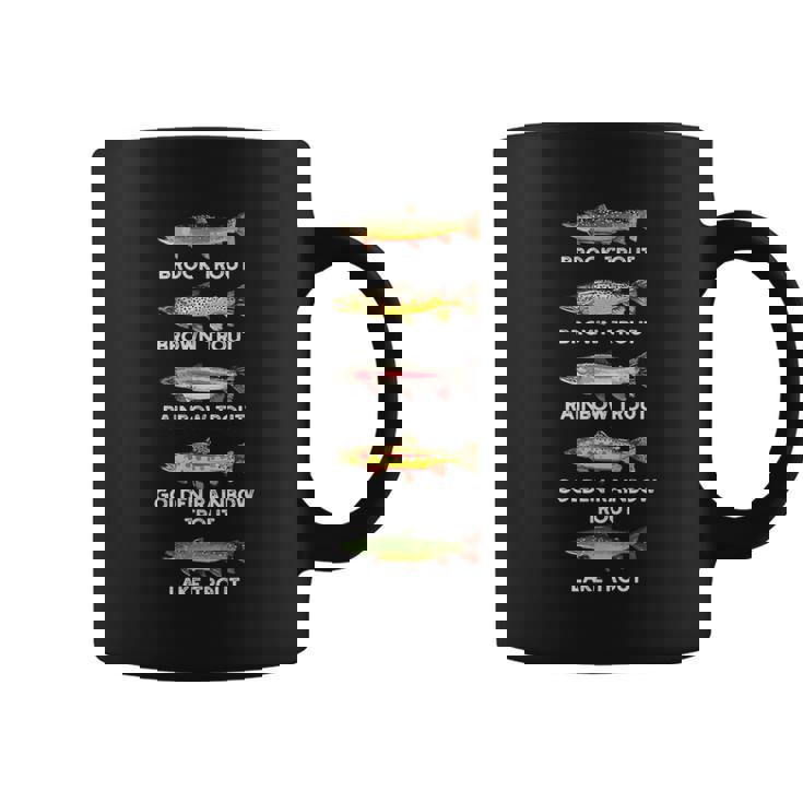 トラウトの種類 魚種おかしな釣り コーヒーマグ