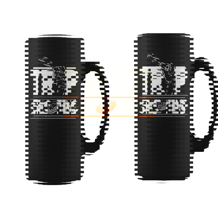 トラップ射撃 ピジョン ショットガン からのプル トラップ クレー射撃 コーヒーマグ