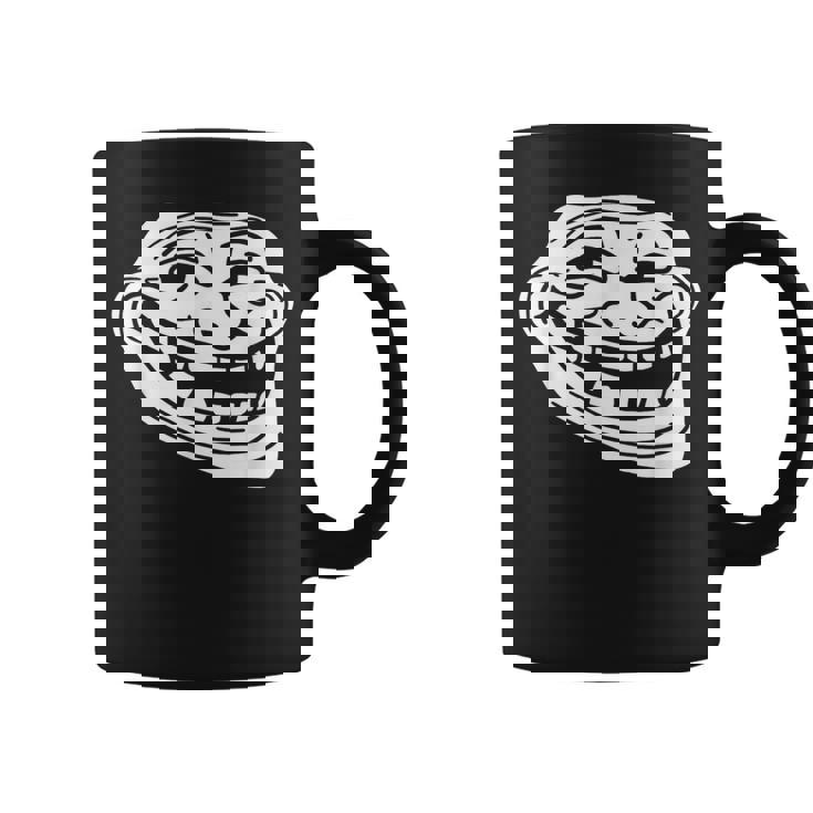 トロール フェイス ミーム ファニー ダンク ミーム トロールフェイス コーヒーマグ