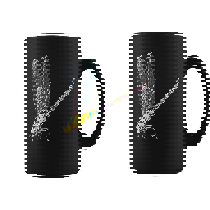 トンボ モチーフ 昆虫 カラフル 羽 虫 トンボ コーヒーマグ