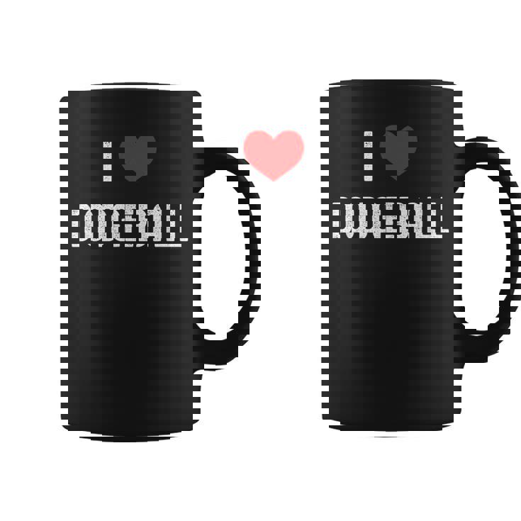 ドッジボール スポーツが大好き 面白いドッジボール愛好家 コーヒーマグ