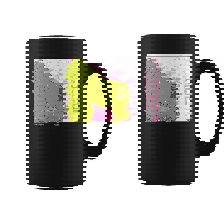 ニシゴリラのタロウさん 50 長袖tシャツ コーヒーマグ