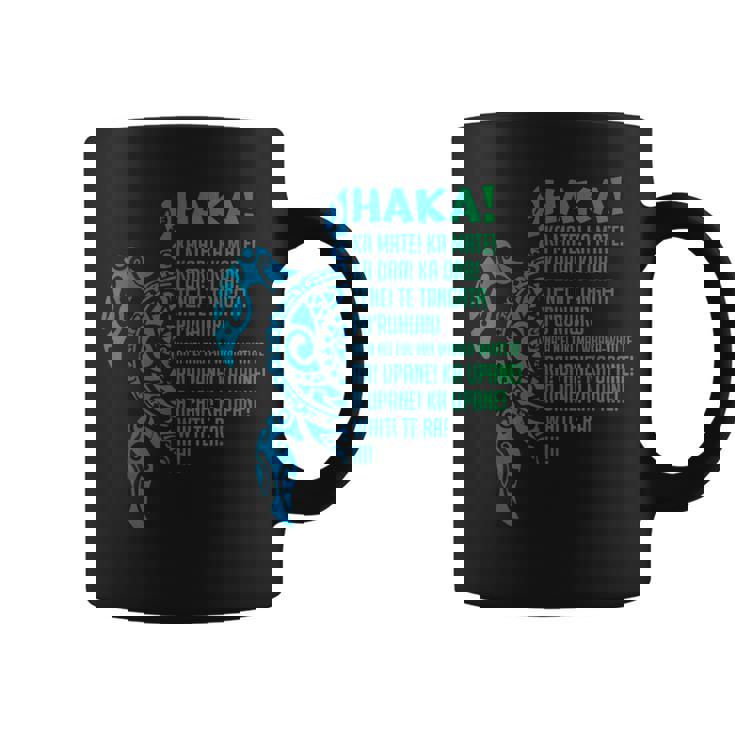 ニュージーランド ハカ カ メイト ソング タートル ラグビー マオリ コーヒーマグ