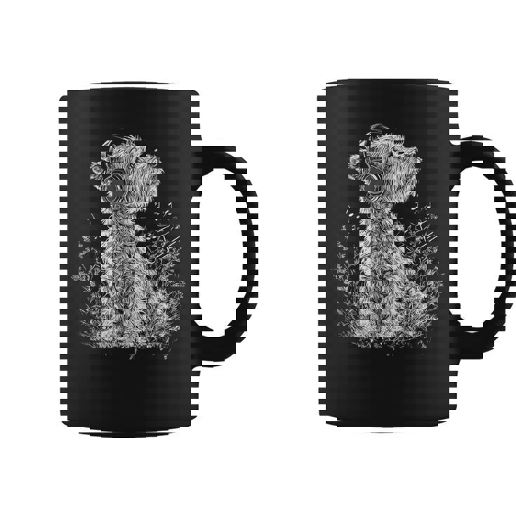 ノーフォークテリア ドッグミュージックヘッドホン ノーフォークテリア コーヒーマグ