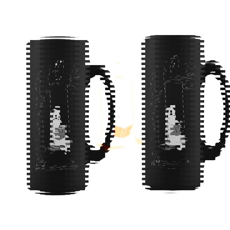 ハロウィン おばけ 読書 かわいい マジカル 本 恋人 本の虫 コーヒーマグ