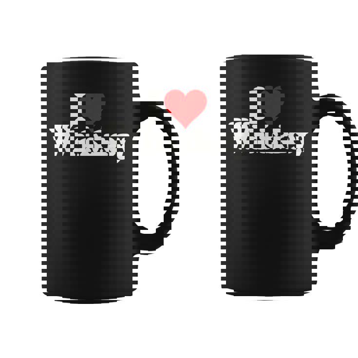 ハートウイスキーウイスキーが大好き コーヒーマグ