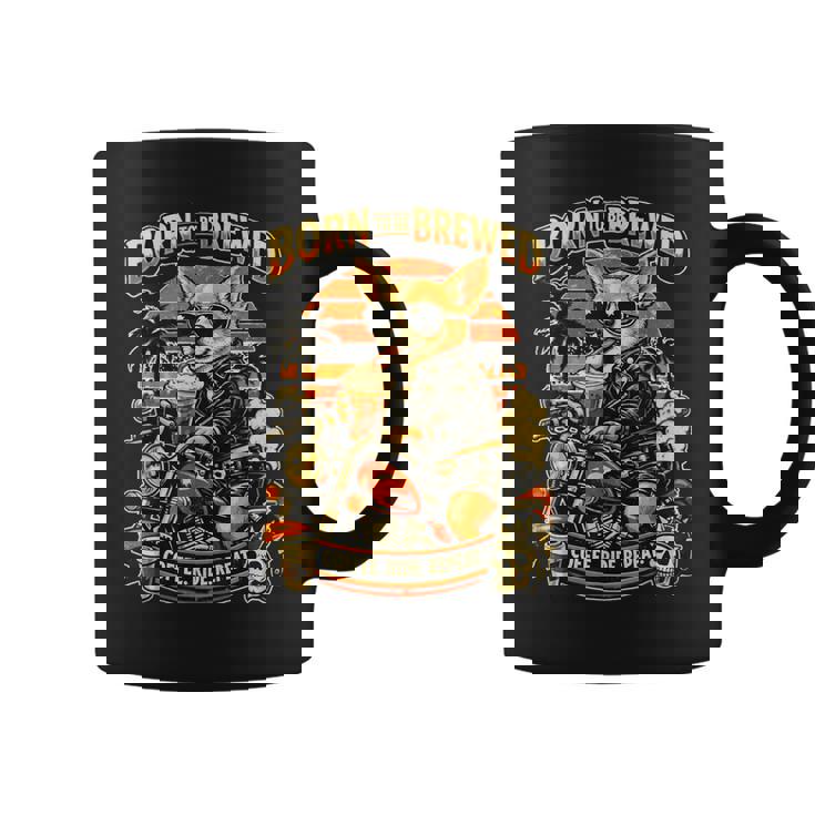 バイクでコーヒーを飲むチワワ Digor コーヒーマグ