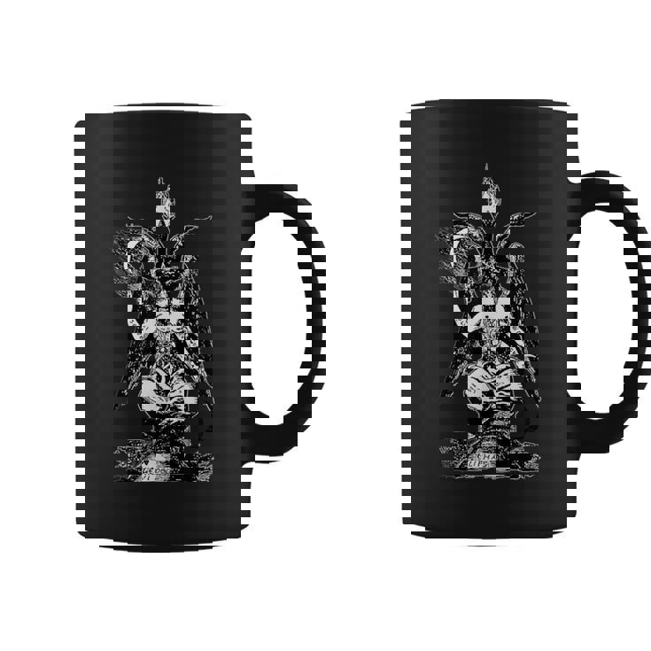 バフォメットの印章tシャツ ヤギの頭 コーヒーマグ