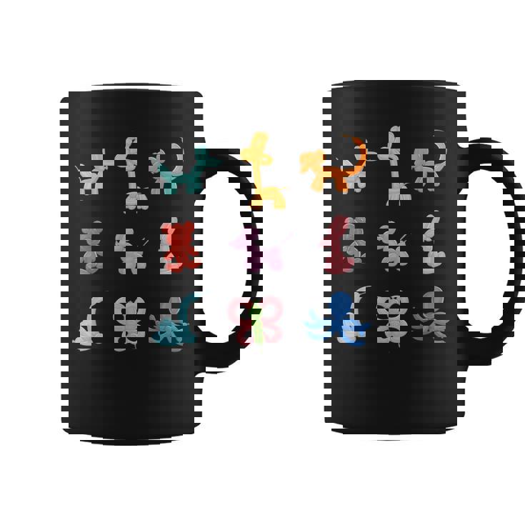 バルーンアート 動物 コーヒーマグ