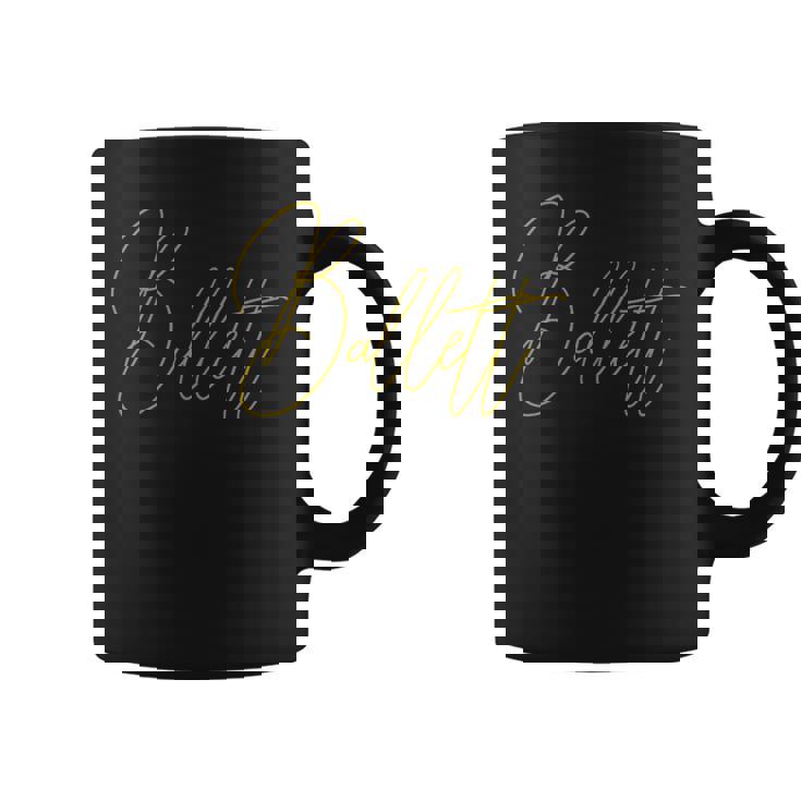 バレエスポーツ用品、衣類&アクセサリー コーヒーマグ