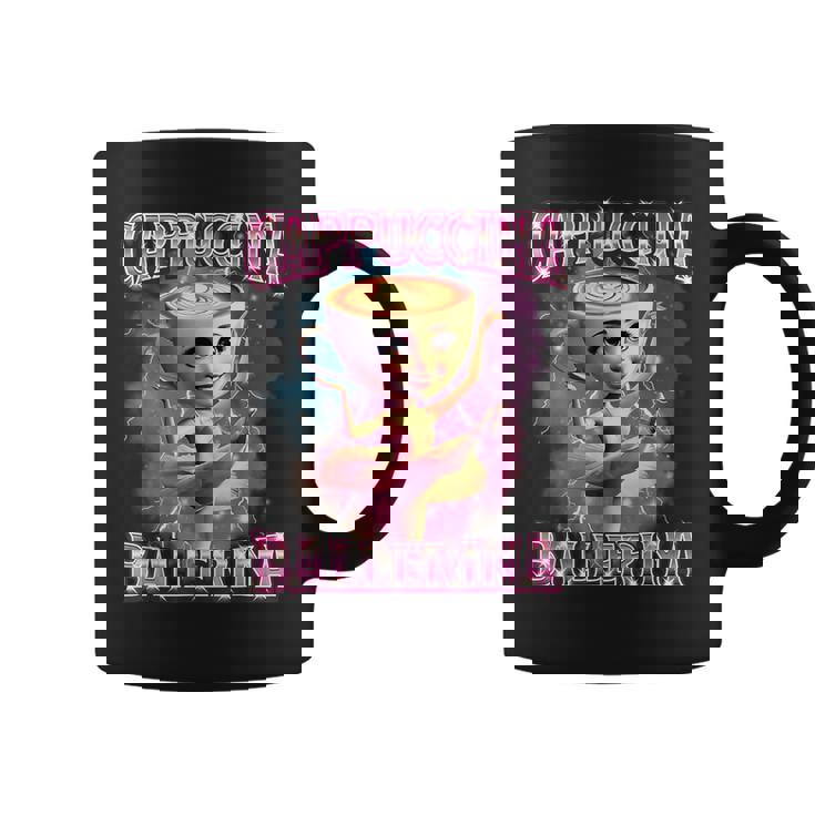 バレリーナ カプチーナ Ai ジェネラーレ カラッテレ イタリアーノ ブレイン ロート コーヒーマグ