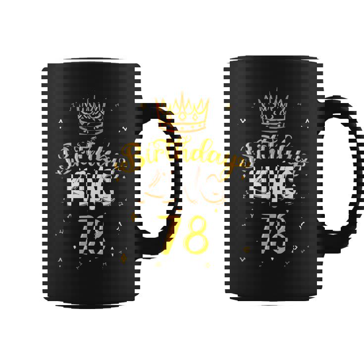 バースデーキング 78 ロイヤルテーマ 誕生日パーティー お祝い 78歳 コーヒーマグ