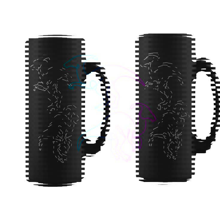 パラサウロロフィーニ ハドロサウルダエ 恐竜 パラサウロロフス コーヒーマグ