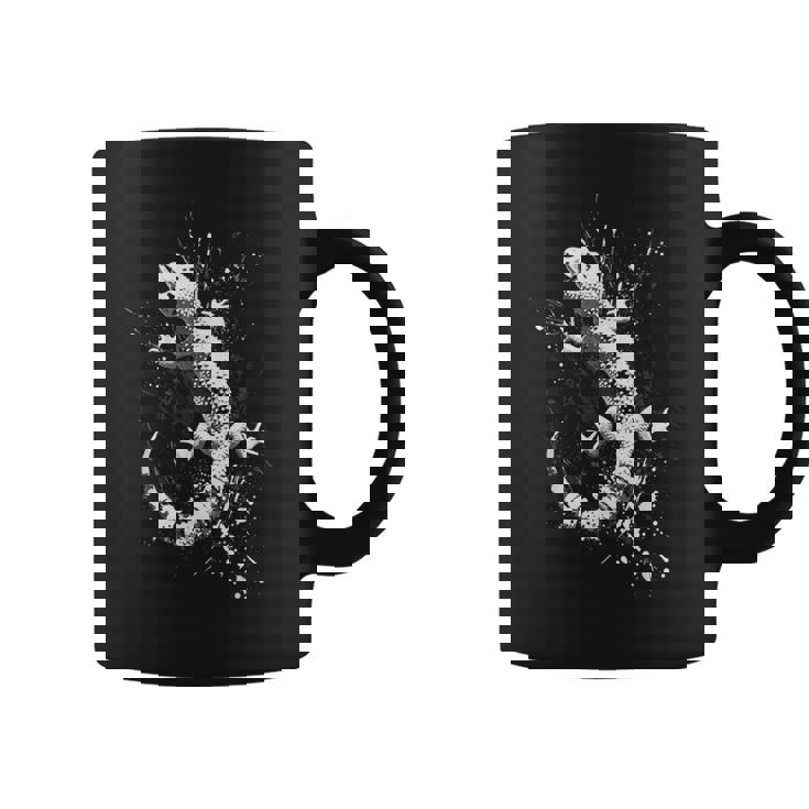 ヒョウモントカゲモドキ グランジ パンク スプラッター コーヒーマグ