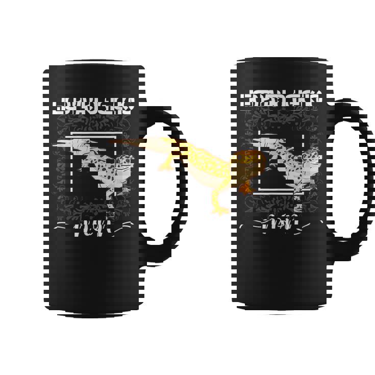 ヒョウモントカゲモドキのママ コーヒーマグ