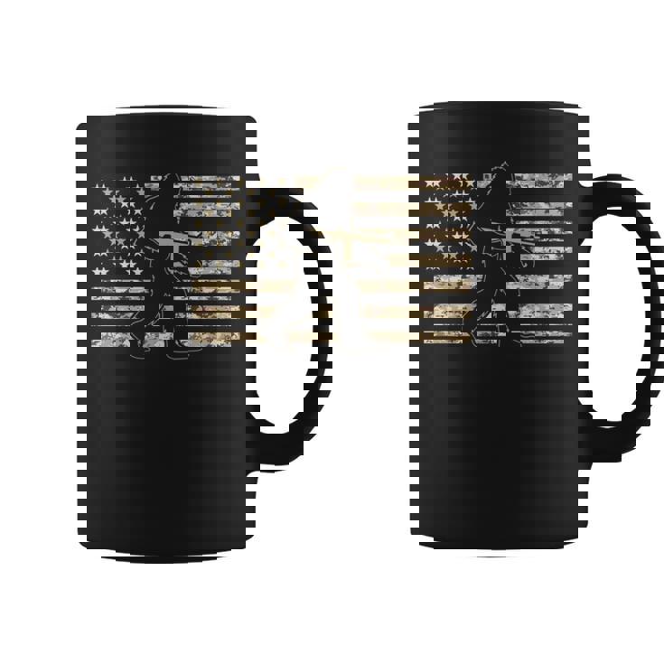 ビッグフットガンオーナー アメリカ国旗 ミリタリー サスカッチ Ar15 長袖tシャツ コーヒーマグ