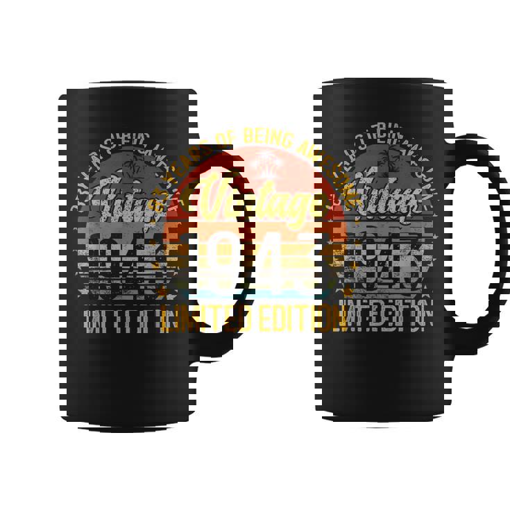 ビンテージ 83 誕生日デコレーション メンズ 83歳 1943 83歳の誕生日 コーヒーマグ