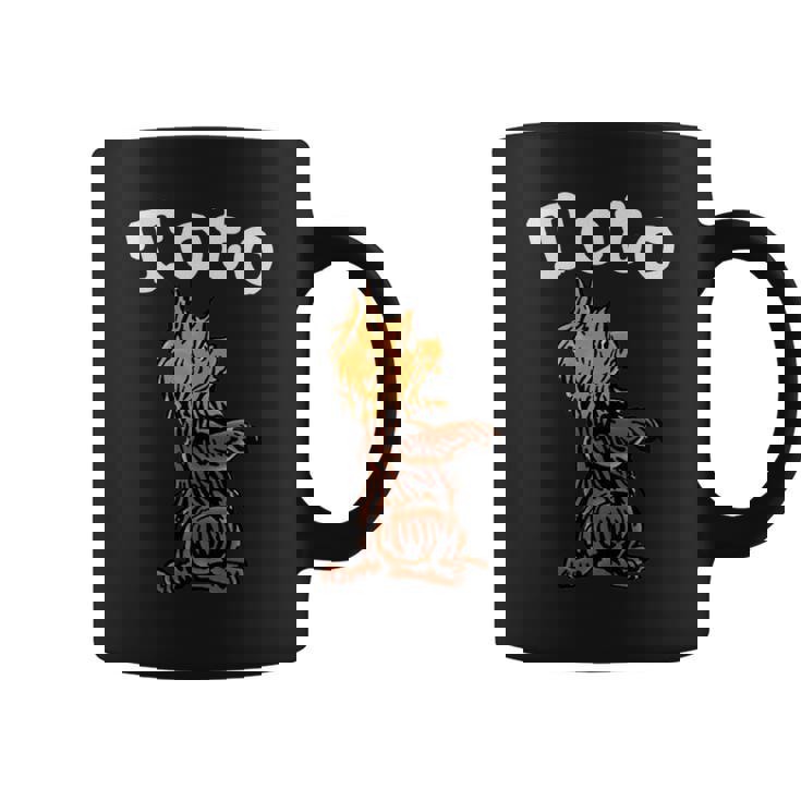 ビンテージtoto The Dog シャツアート -Toto Oz 魔法使い Toto 長袖tシャツ コーヒーマグ