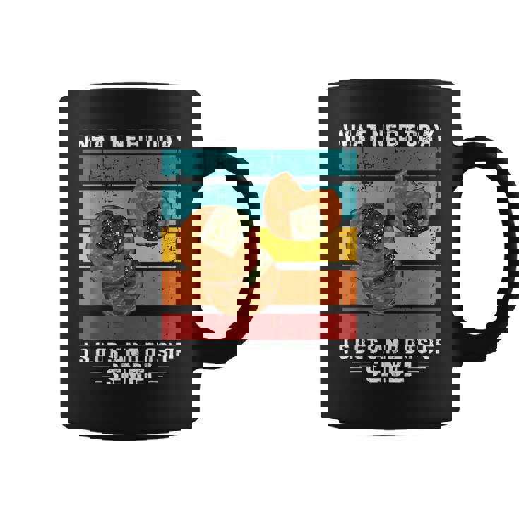 ビンテージ今日必要なのはたくさんのおせんべい コーヒーマグ