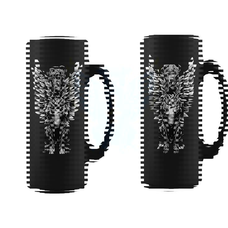 ピットブル 天使 犬 翼 動物 ペット メモリアル。 コーヒーマグ