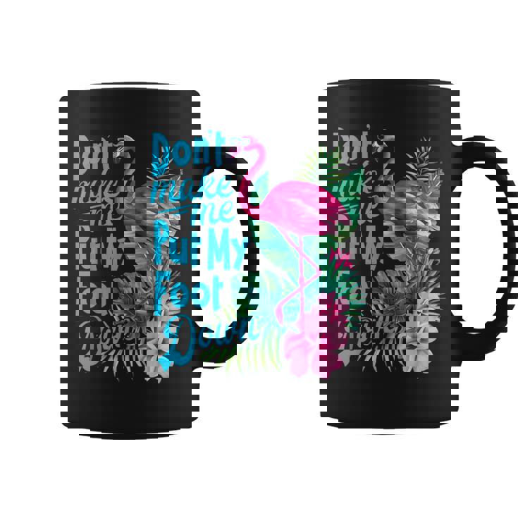 ピンクのフラミンゴ コーヒーマグ