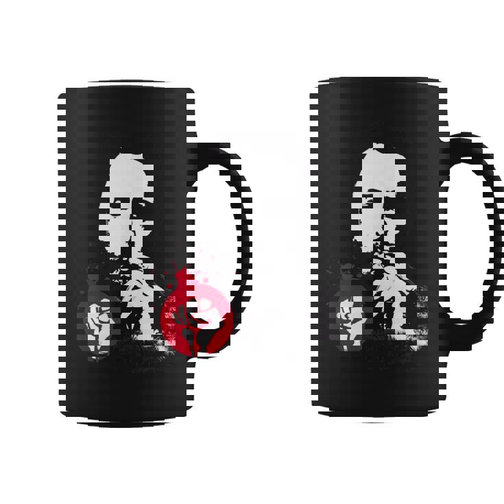 フィデル・カストロ・キューバ革命拳戦闘デモ コーヒーマグ