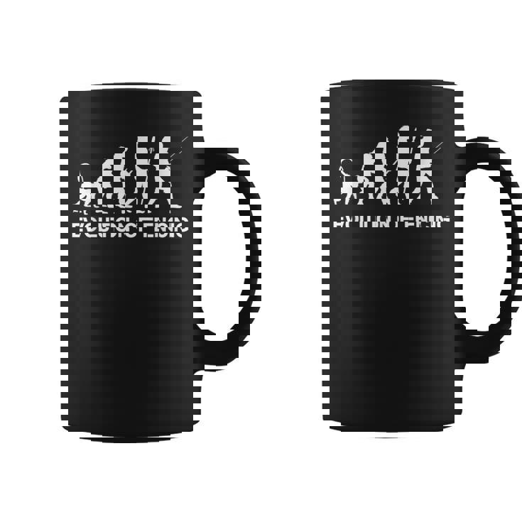 フェンサー フェンシングの進化 フェンシング コーヒーマグ