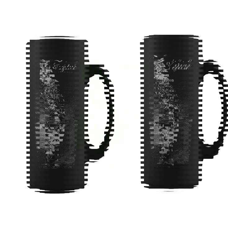 フクロウガラス コーヒーマグ