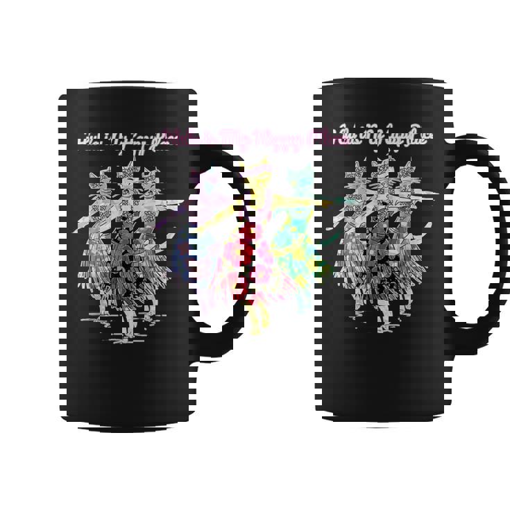 フラダンスを踊る猫 コーヒーマグ