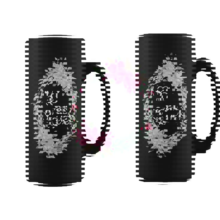 フローラル 86歳 誕生日 男性 女性 86歳 誕生日 コーヒーマグ