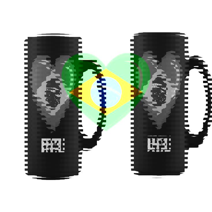 ブラジル国旗シャツ コーヒーマグ