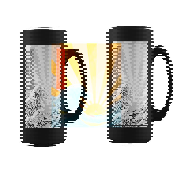 プリン 地球 日本語 浮世絵 和風デザイン 和柄 プリンは世界を救う コーヒーマグ