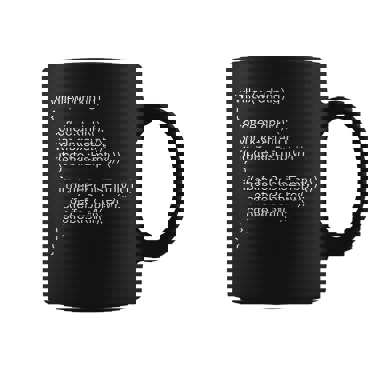 プログラマー向けソースコードプログラムコード コーヒーマグ
