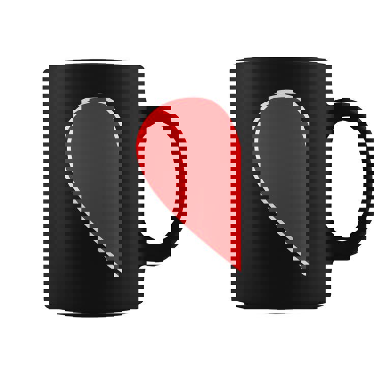 ペア ハート 親子 恋人（Left 左）（ビューティフルライフ）半分 コーデ リンク ルック かわいい コーヒーマグ