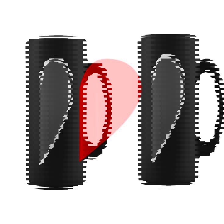 ペア ハート 親子 恋人（Right 右）（ビューティフルライフ）半分 コーデ リンク ルック かわいい コーヒーマグ