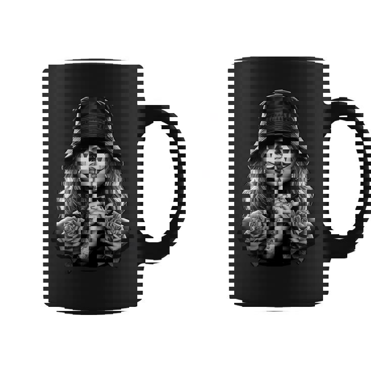 ペイサ・チカーナ アート タトゥー チカーノ チョラ チョロ ピエロ 長袖tシャツ コーヒーマグ