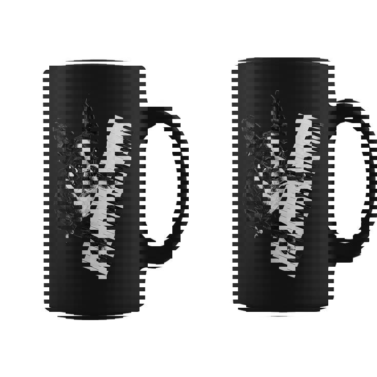 ボストンテリア ピアノ ピアニスト 犬好き コーヒーマグ