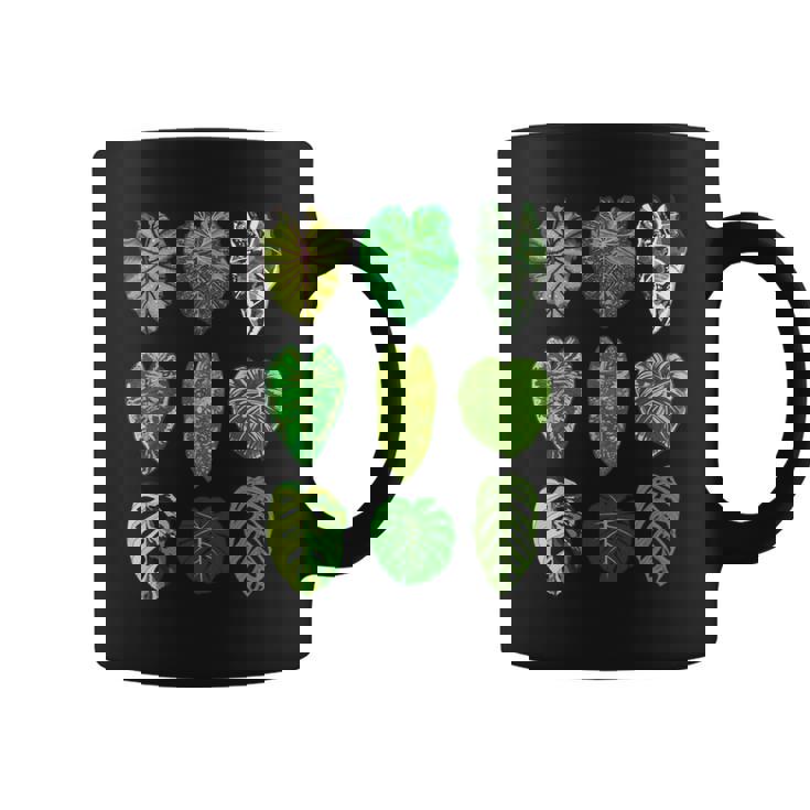 ボタニストガーデン サトイモモンステラ 植物コレクション 葉 長袖tシャツ コーヒーマグ