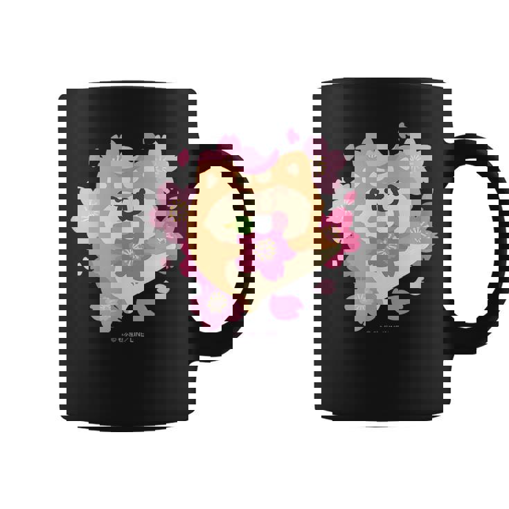 ボンレス犬とボンレス猫 桜 ボンレス犬 コーヒーマグ