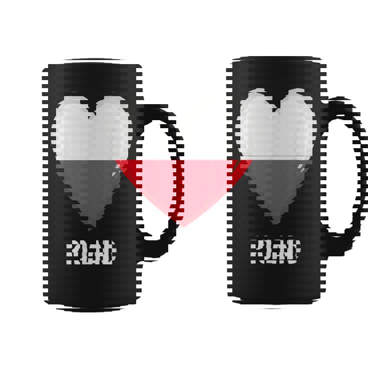 ポーランド国旗シャツ コーヒーマグ