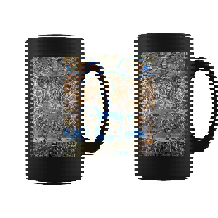 ミケランジェロ 最後の審判 フレスコ画 1536-1541 年の作品 コーヒーマグ