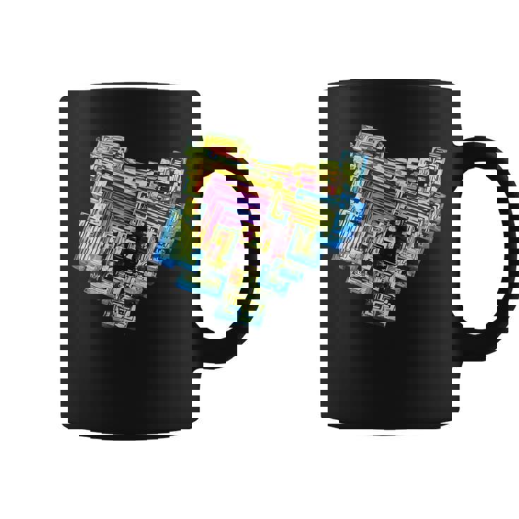 ミネラル愛好家やクリスタルアディクトのためのビスマスtシャツ コーヒーマグ