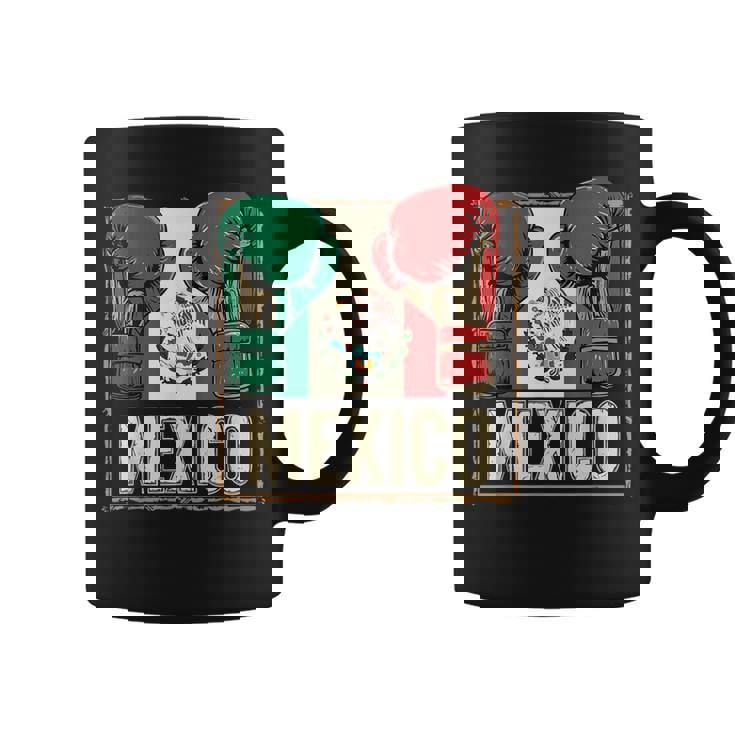 メキシコ ボクシンググローブ メキシコプライド スポーツファン ボクサーメンズ コーヒーマグ