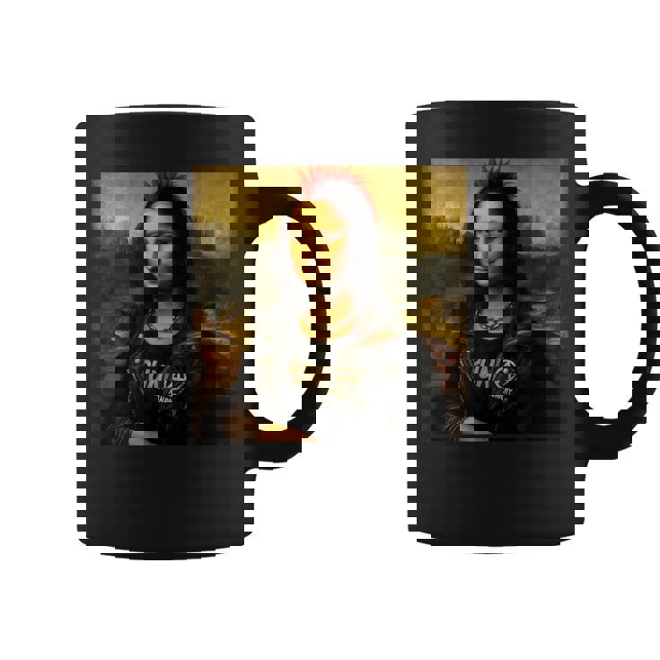 モナリザ パンク風 パロディデザイン コーヒーマグ