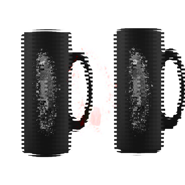 ヨウム 鳥 動物 図 バードウォッチング 贈り物 鳥類学者 生物学者 自然科学 コーヒーマグ